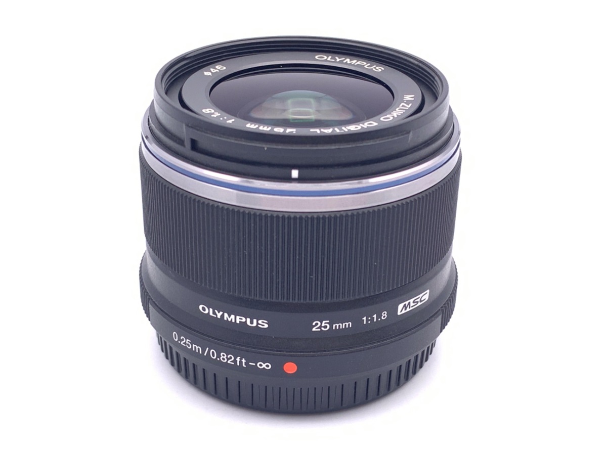 中古：A(美品)】オリンパス M.ZUIKO DIGITAL 25mm F1.8 ブラック