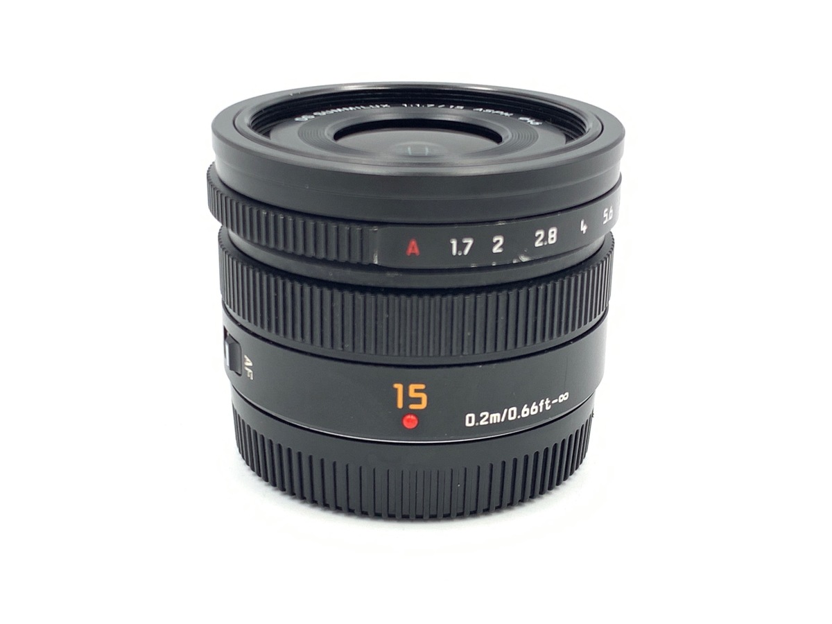 LEICA DG SUMMILUX 15mm/F1.7 ASPH. H-X015-K [ブラック] 中古価格比較