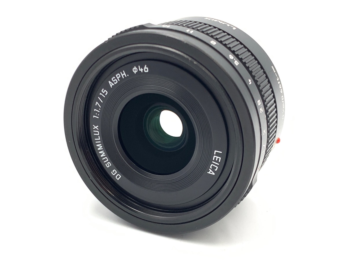 中古：B(並品)】パナソニック LEICA DG SUMMILUX 15mm/F1.7 ASPH. [H