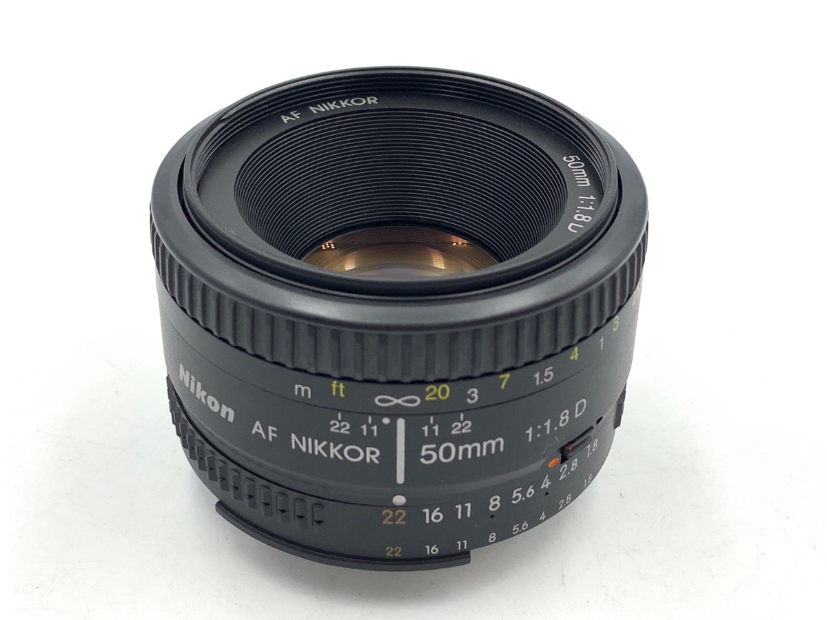 中古美品　ニコン Ai AF Nikkor 50mm F1.8D 中古：B(並品)】ニコン Ai AF Nikkor 50mm F1.8D | 2449910031373