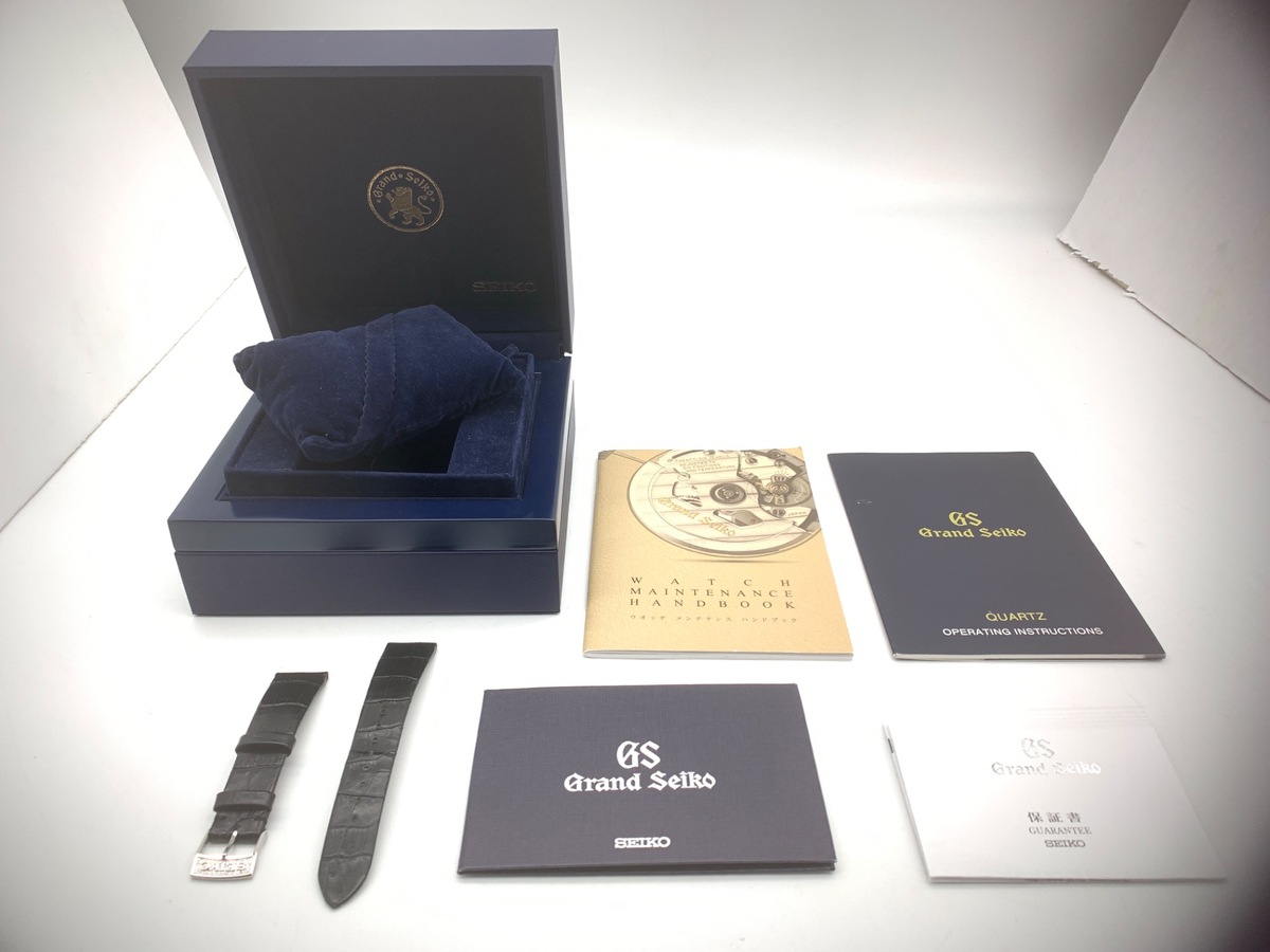 グランドセイコー クォーツ シルバー SBGV009/9F82-0AB0 ステンレススティール