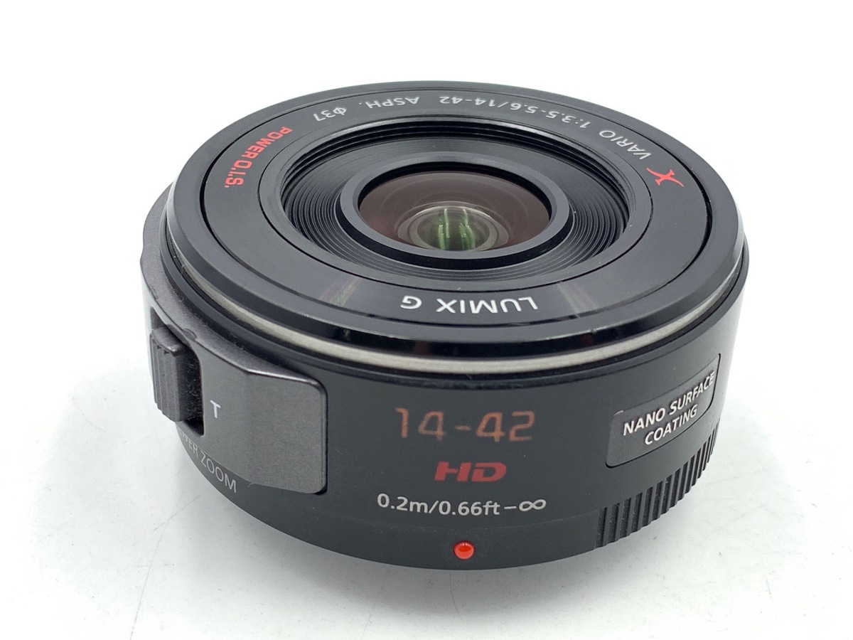 中古】パナソニック LUMIX G X VARIO PZ 14-42mm/F3.5-5.6 POWER