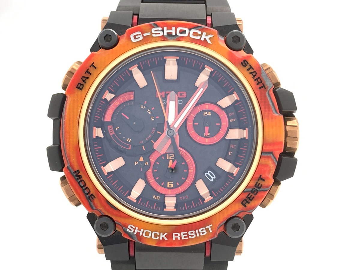 カシオ G-SHOCK MT-G ブラック MTG-B3000FR-1AJR カーボン/ステンレススティール