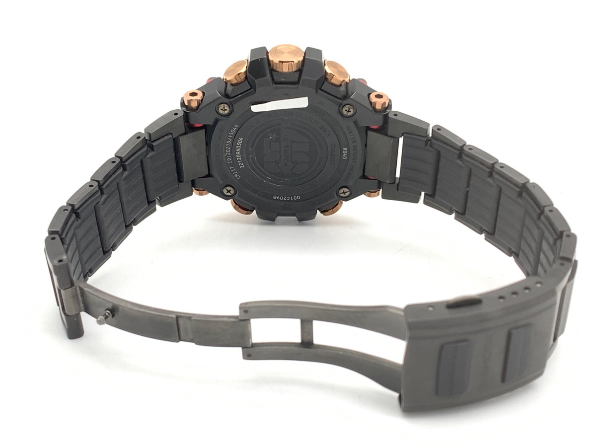 カシオ G-SHOCK MT-G ブラック MTG-B3000FR-1AJR カーボン/ステンレススティール
