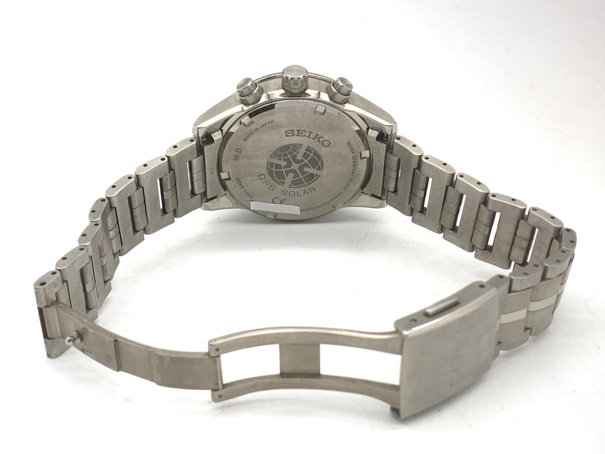 セイコー アストロン ブラック SBXC001/5X53-0AB0 チタン