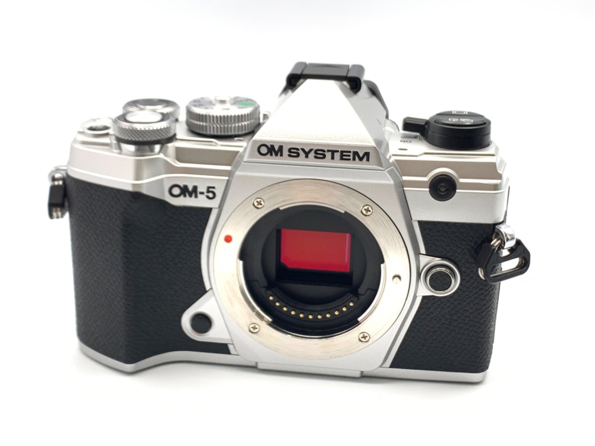 中古：AB(良品)】OM SYSTEM OM-5 ボディ シルバー | 2449940022532