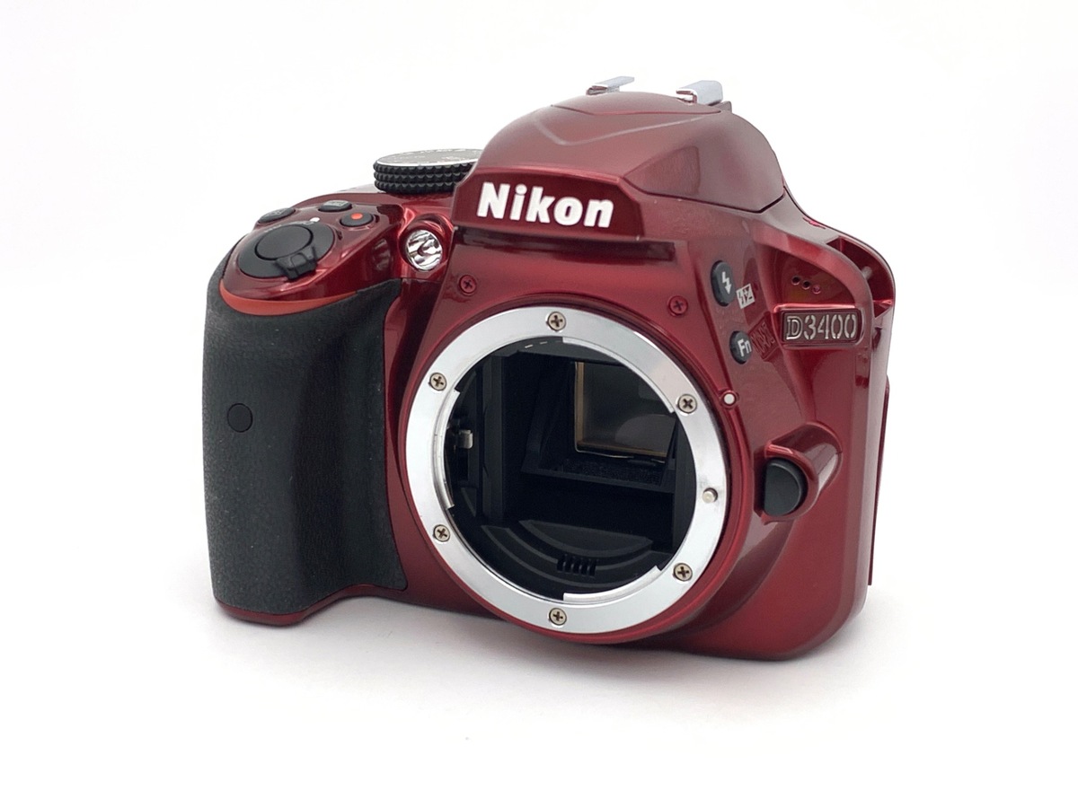 『ジャンク品』　Nikon D3400 ボディ ☆ジャンク品☆ Nikon ニコン D3400 ボディ レッド デジタル一眼