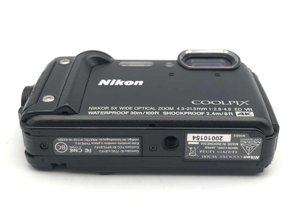 中古：AB(良品)】ニコン COOLPIX W300 ブラック | 2449940032050