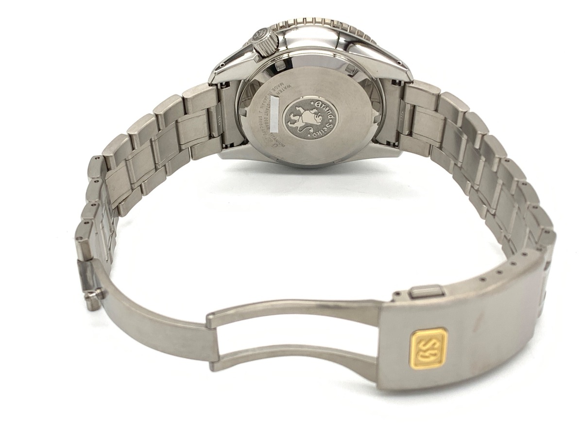 グランドセイコー スプリングドライブ GMT ブラック SBGE215/9R66-0AF0 チタン