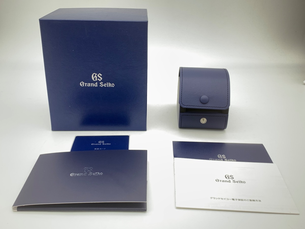 グランドセイコー スプリングドライブ GMT ブラック SBGE215/9R66-0AF0 チタン