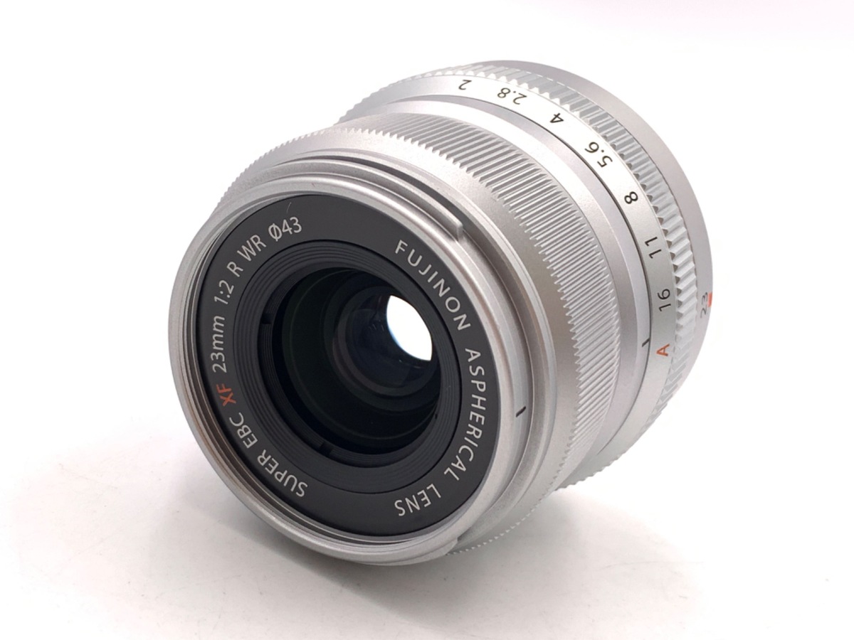 中古】フジフイルム XF23mm F2 R WR シルバー｜｜カメラのキタムラ