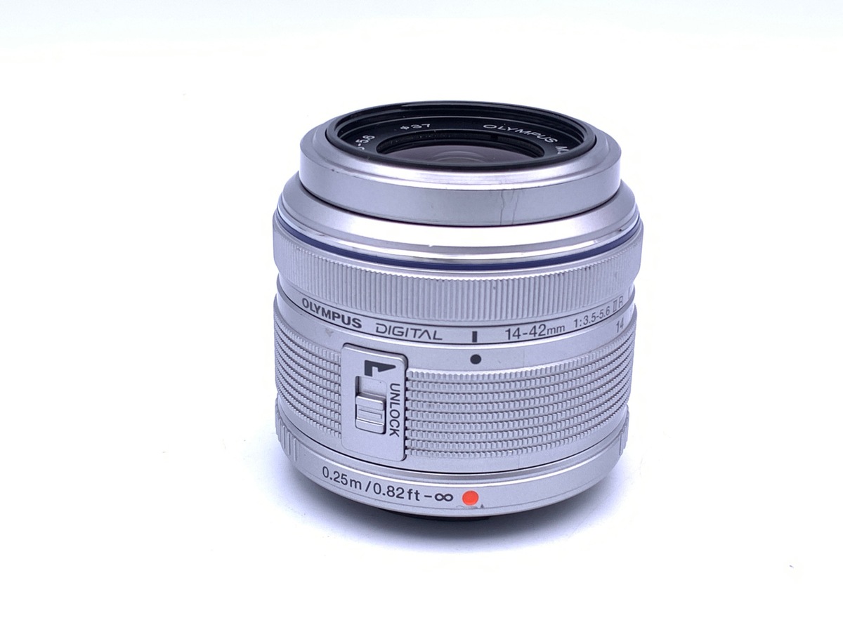 【中古】オリンパス M.ZUIKO DIGITAL 14-42mm F3.5-5.6 II R シルバー