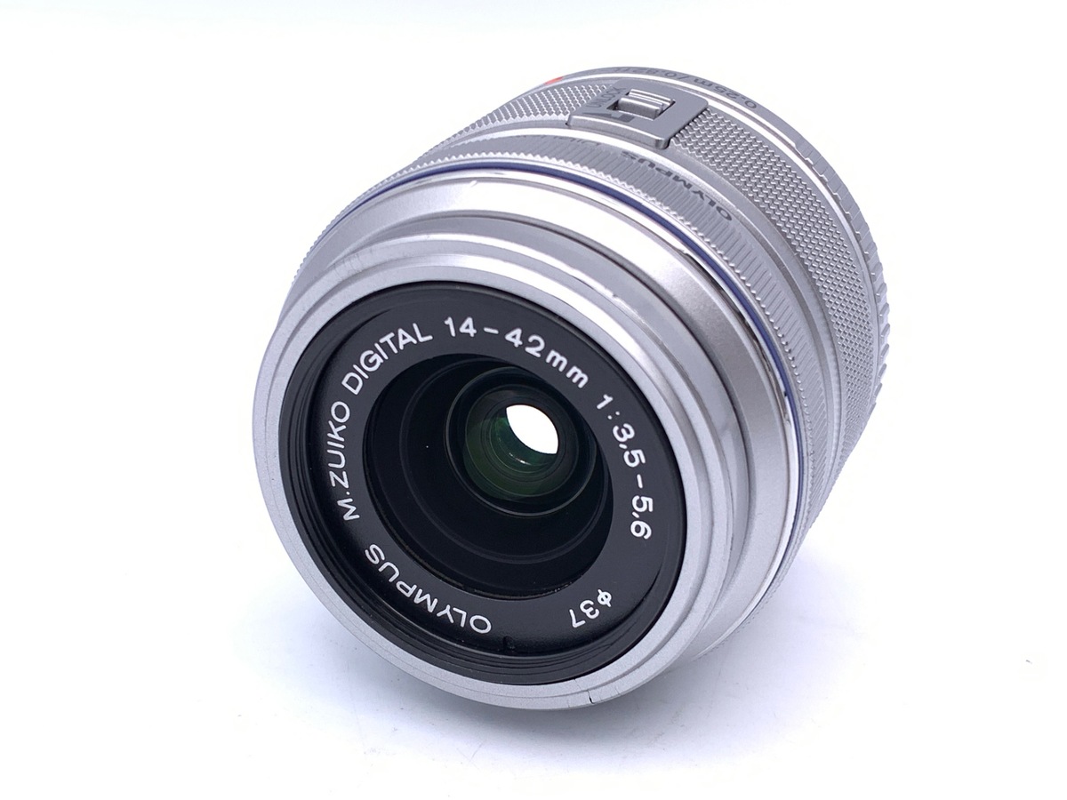 【中古】オリンパス M.ZUIKO DIGITAL 14-42mm F3.5-5.6 II R シルバー