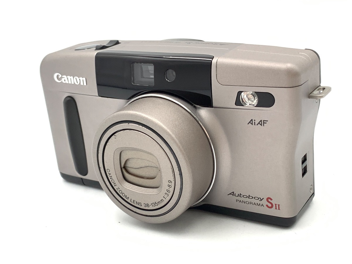 【美品】キヤノン Autoboy S II コンパクトフィルムカメラ 中古 中古】キヤノン Autoboy S(スーパー)II｜｜カメラのキタムラネットショップ