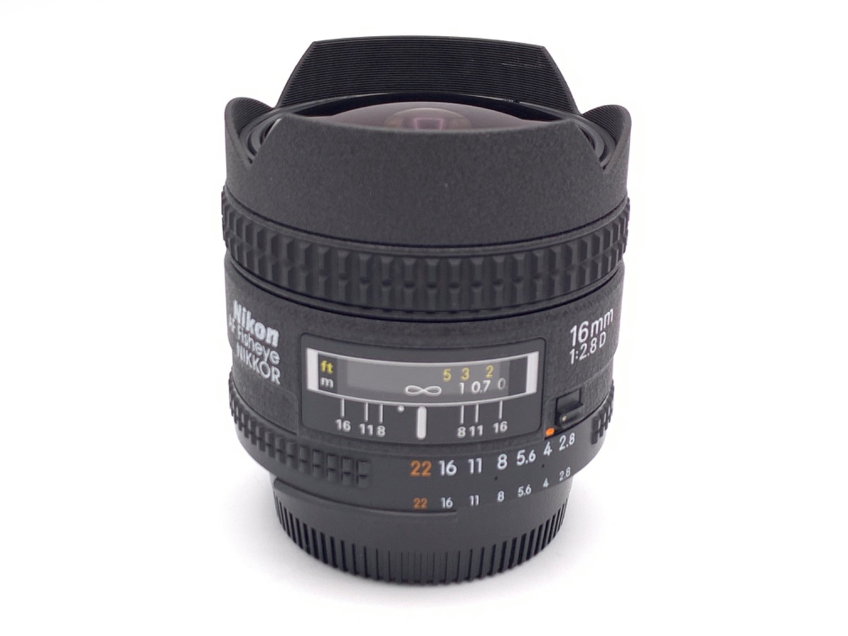 中古】ニコン Ai AF Fisheye-Nikkor 16mm F2.8D 在庫一覧｜カメラの