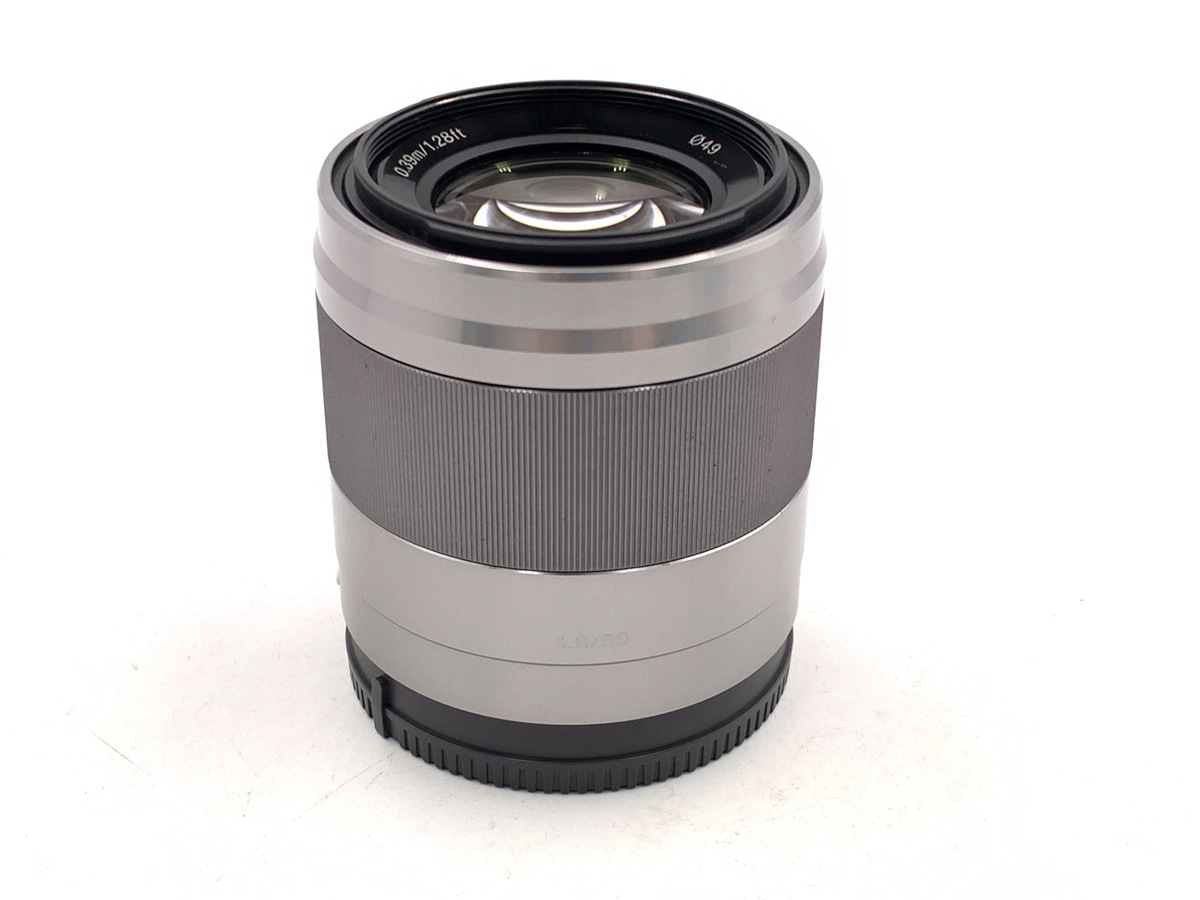 中古】ソニー E 50mm F1.8 OSS [SEL50F18S] シルバー｜｜カメラの