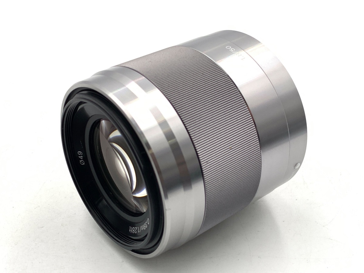 中古】ソニー E 50mm F1.8 OSS [SEL50F18S] シルバー｜｜カメラの