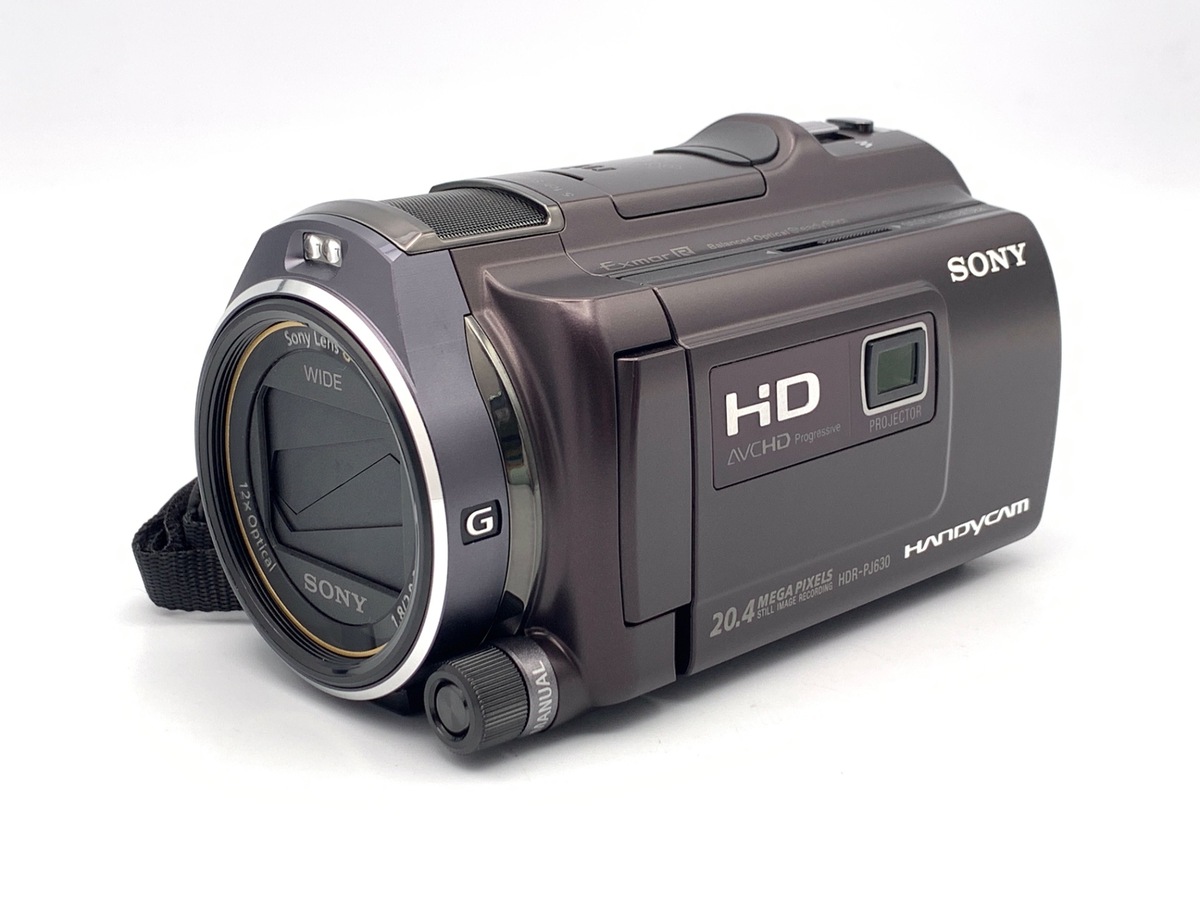 ソニー ハンディカム HDR-PJ630V ブラウン 中古】ソニー HDR-PJ630V ボルドーブラウン｜｜カメラのキタムラネット