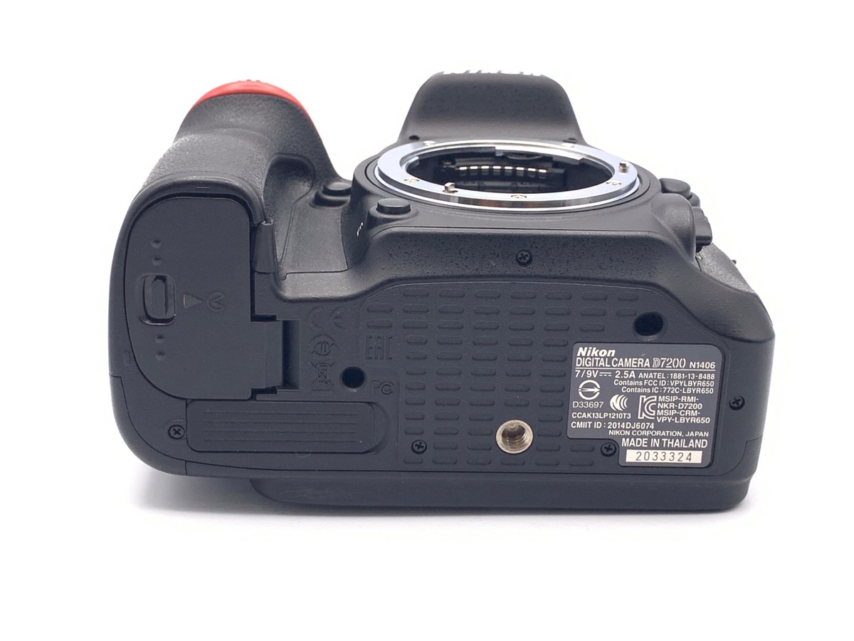 中古：AB(良品)】ニコン D7200 ボディ | 2449950007376