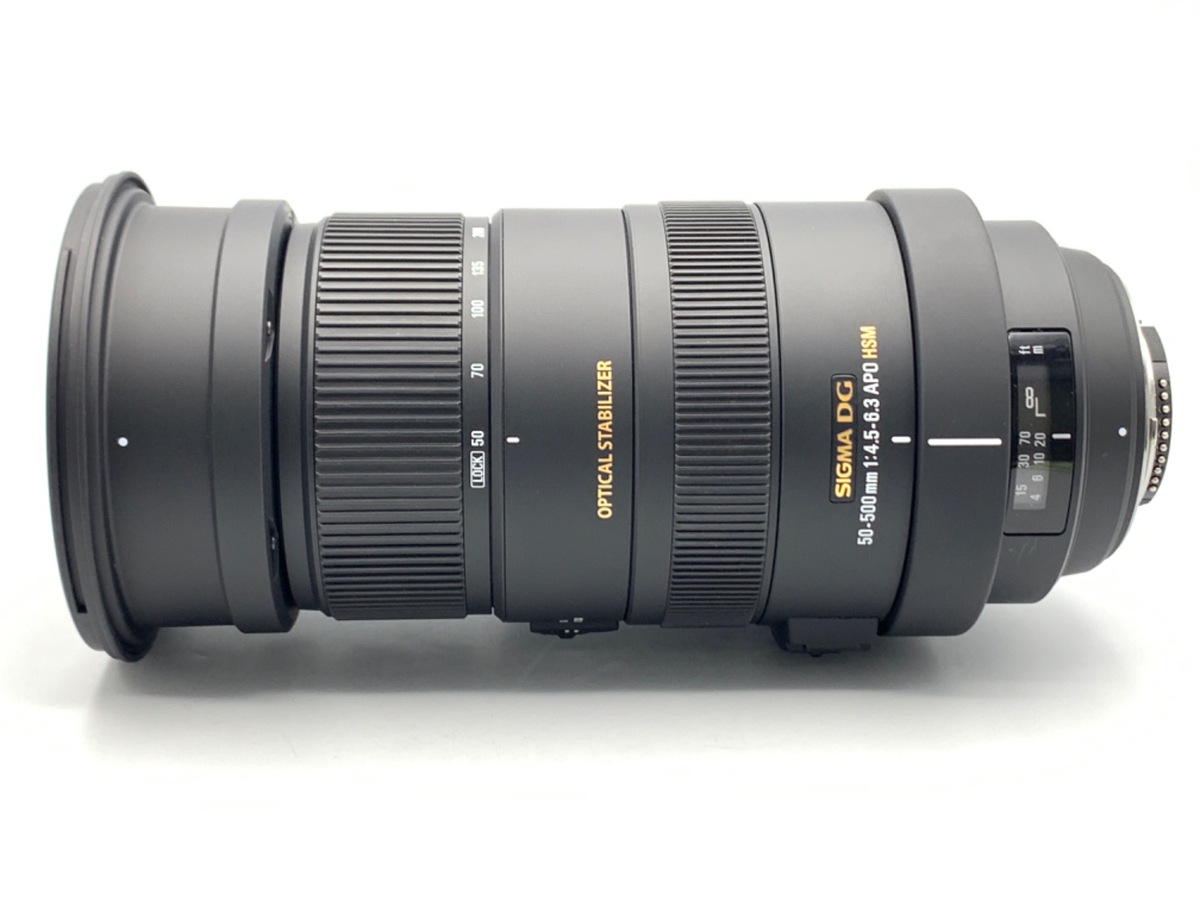 APO 50-500mm F4.5-6.3 DG OS HSM (ニコン用) 中古価格比較 - 価格.com