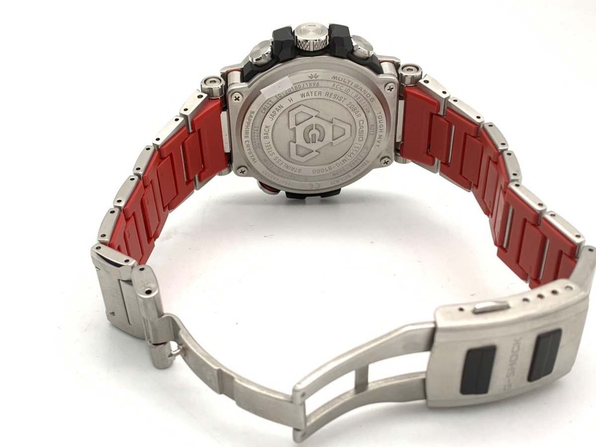 カシオ G-SHOCK MT-G ブラック MTG-B1000D-1AJF ステンレススティール