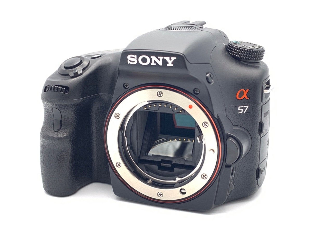 SONY α57☆一眼レフカメラ☆SLT-A57☆ショット数少☆Wレンズ ALPHA（テレビ） ソニー デジタル一眼 SONY α57 ボディ SLT-A57