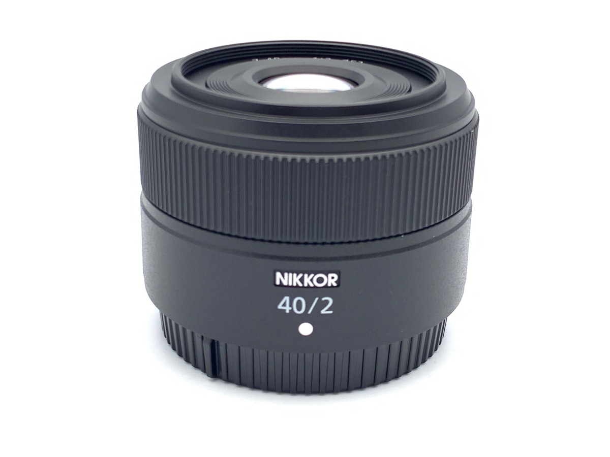レンズ(単焦点) NIKKOR z40mm f2 ニコン、Z マウントシステム対応の小型最軽量単焦点レンズNIKKOR