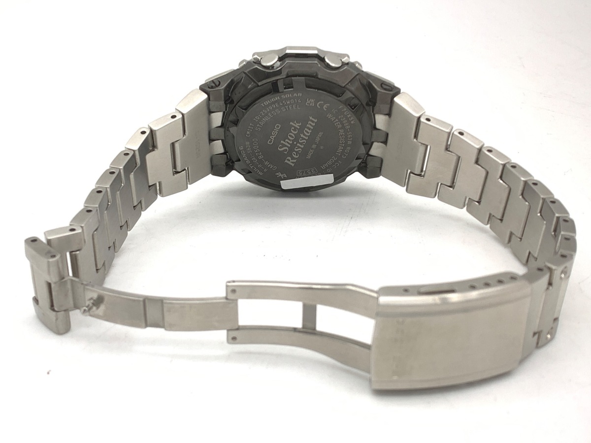 カシオ G-SHOCK シルバー GMW-BZ5000D-1JF ステンレススティール
