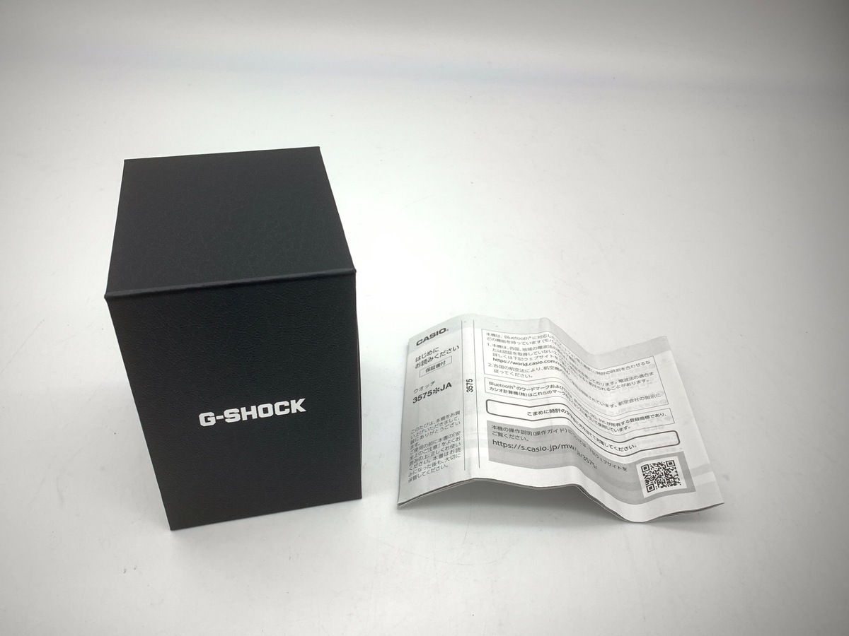 カシオ G-SHOCK シルバー GMW-BZ5000D-1JF ステンレススティール