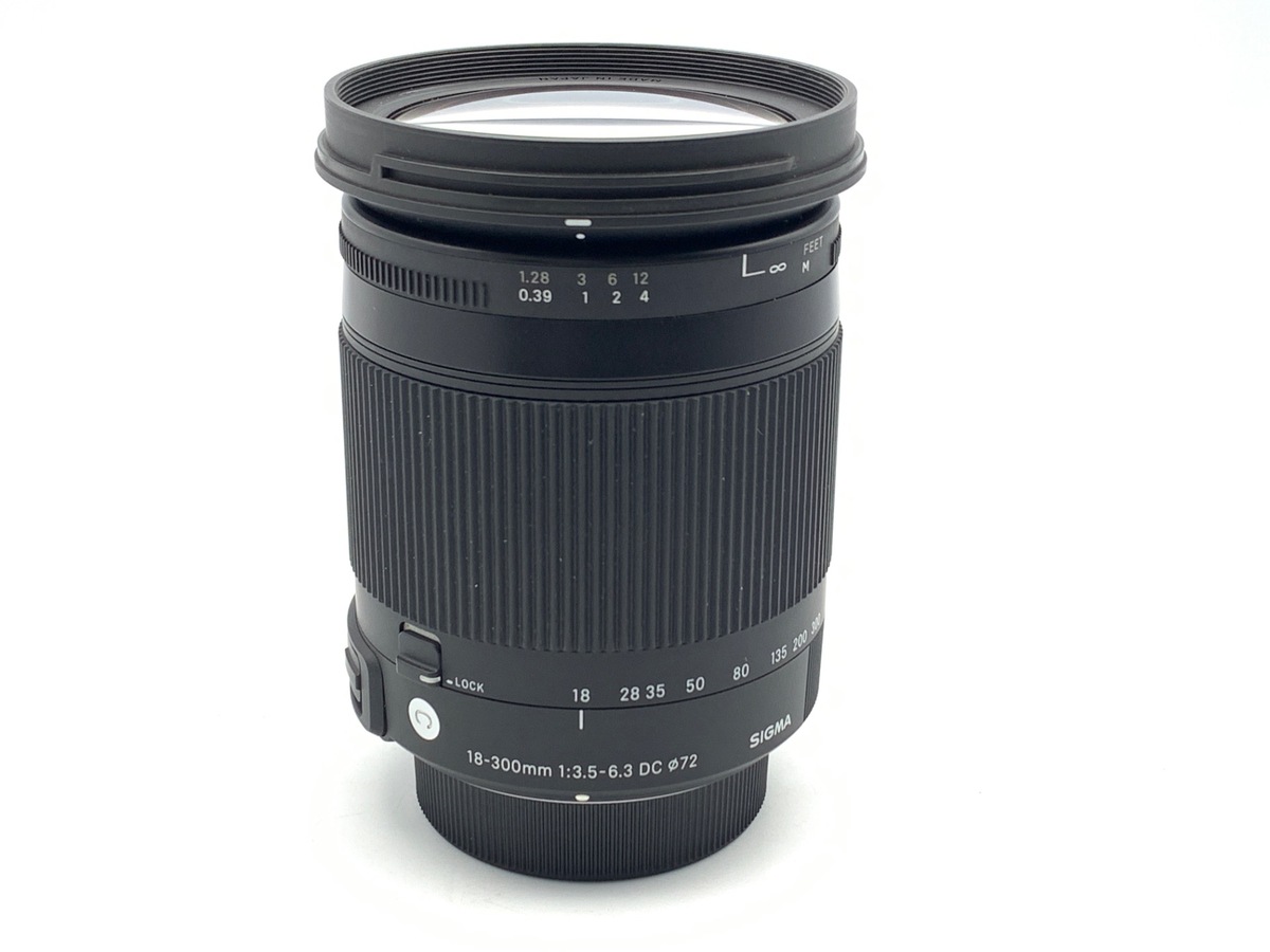 ■【美品中古】SIGMA 18-300mm F3.5-6.3/ニコンFマウント 18-300mm F3.5-6.3 DC MACRO OS HSM [ニコン用] 中古価格比較 - 価格.com