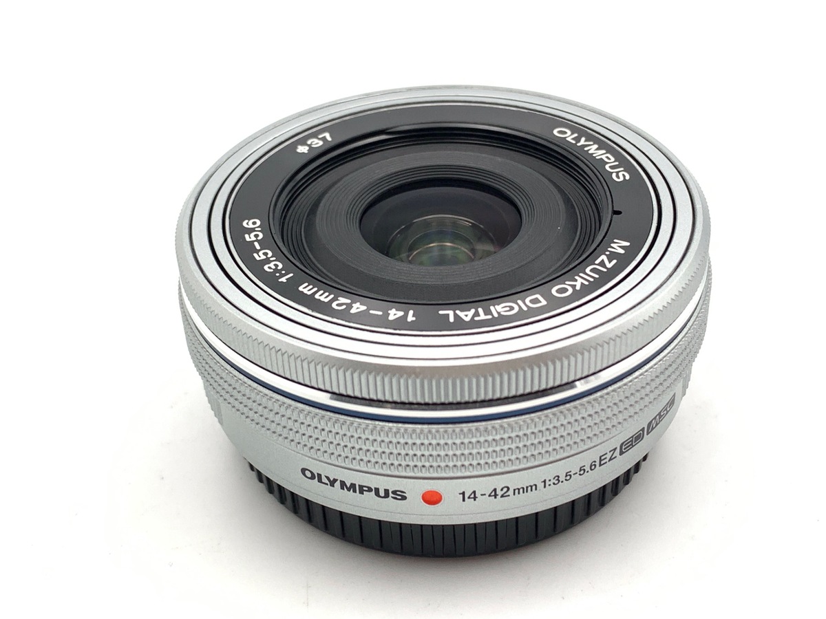 良品★オリンパスM.ZUIKO DIGITAL 14-42mm シルバー 中古：AB(良品)】オリンパス M.ZUIKO DIGITAL ED 14-42mm F3.5-5.6 EZ