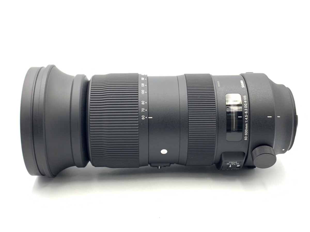中古】シグマ 60-600mm F4.5-6.3 DG OS HSM Sports キヤノンEF用 在庫