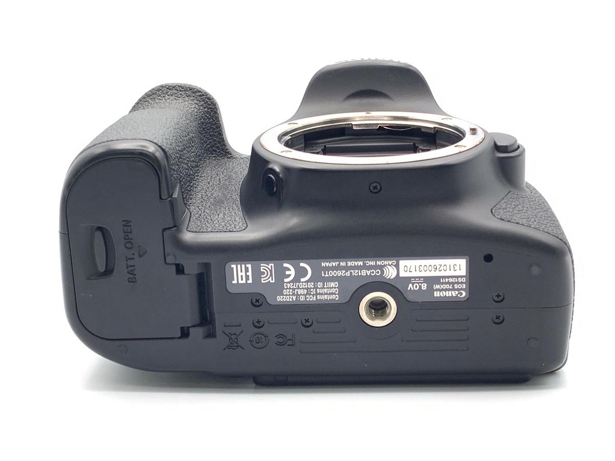 中古】キヤノン EOS 70D ボディ｜｜カメラのキタムラネットショップ