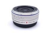中古】オリンパス M.ZUIKO DIGITAL 17mm F2.8 シルバー 在庫一覧
