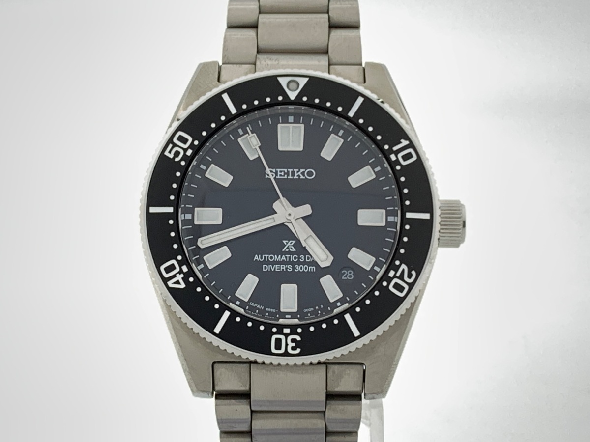 セイコー プロスペックス SBDC197/6R55-00G0 ブラック ステンレススティール