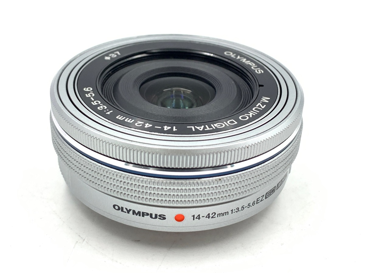 【中古】オリンパス M.ZUIKO DIGITAL ED 14-42mm F3.5-5.6 EZ シルバー