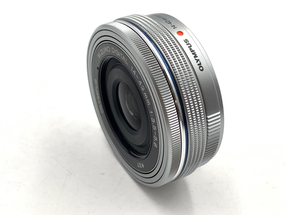 【中古】オリンパス M.ZUIKO DIGITAL ED 14-42mm F3.5-5.6 EZ シルバー