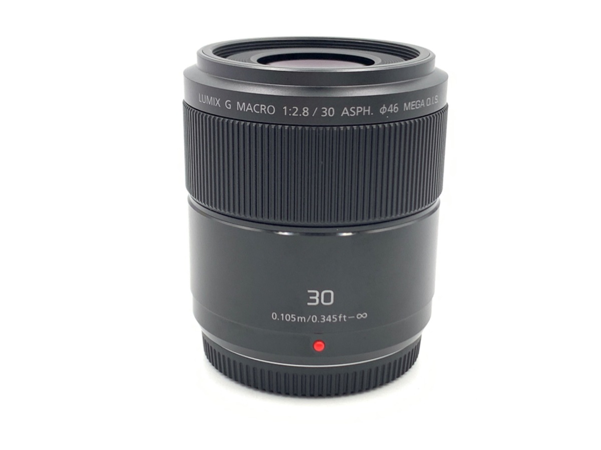 LUMIX G MACRO 30mm/F2.8 ASPH./MEGA O.I.S. H-HS030 中古価格比較