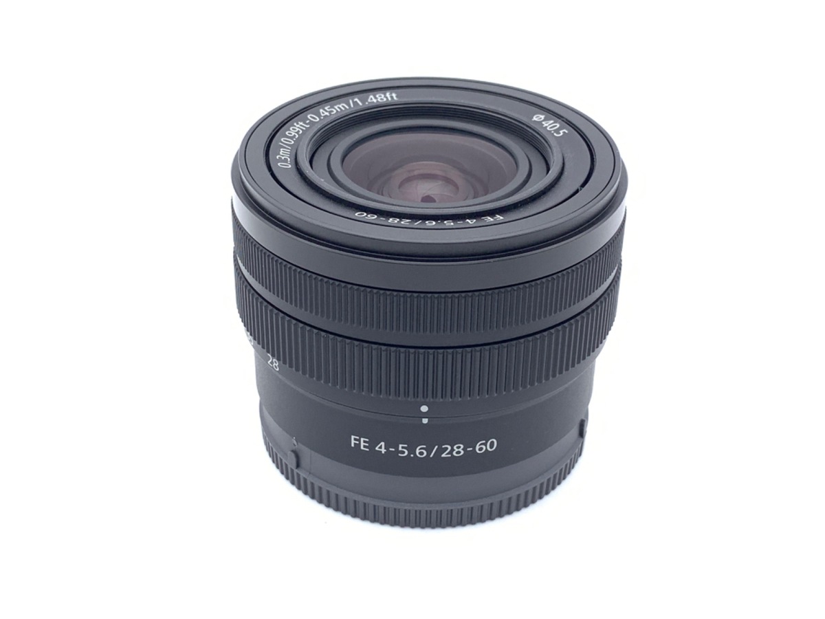 【ほぼ未使用】SONY FE 4-5.6/28-60 ズームレンズ レンタル] SONY FE 28-60mm F4-5.6 - ソニー Eマウント標準