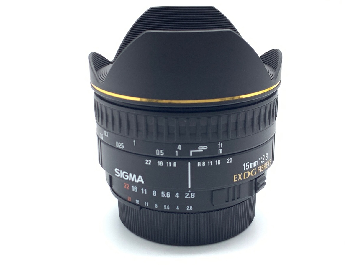 中古】シグマ 15mm F2.8 EX DG DIAGONAL FISHEYE ニコン用 在庫一覧