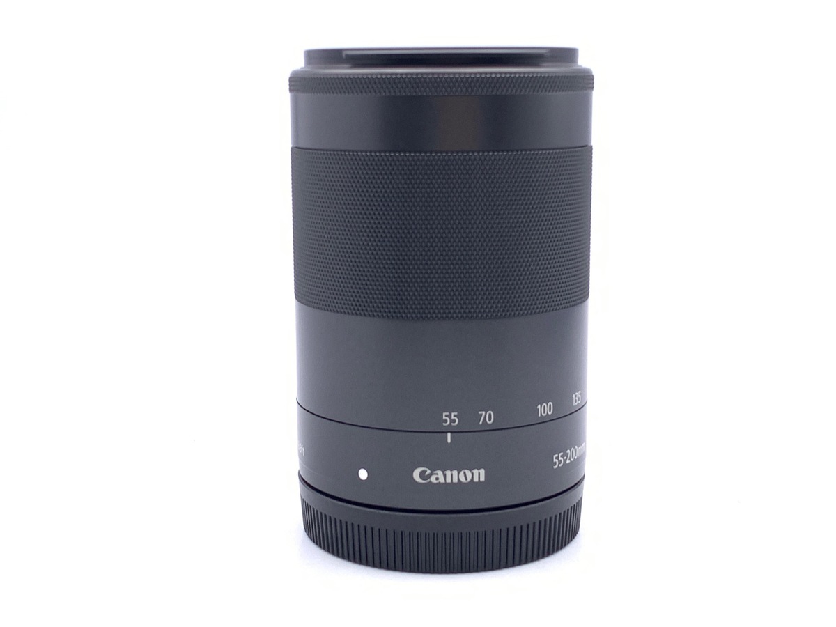 Canon - 【交渉有り】中古・美品 EF-m55-200 ブラック 中古：B(並品)】キヤノン EF-M55-200mm F4.5-6.3 IS STM