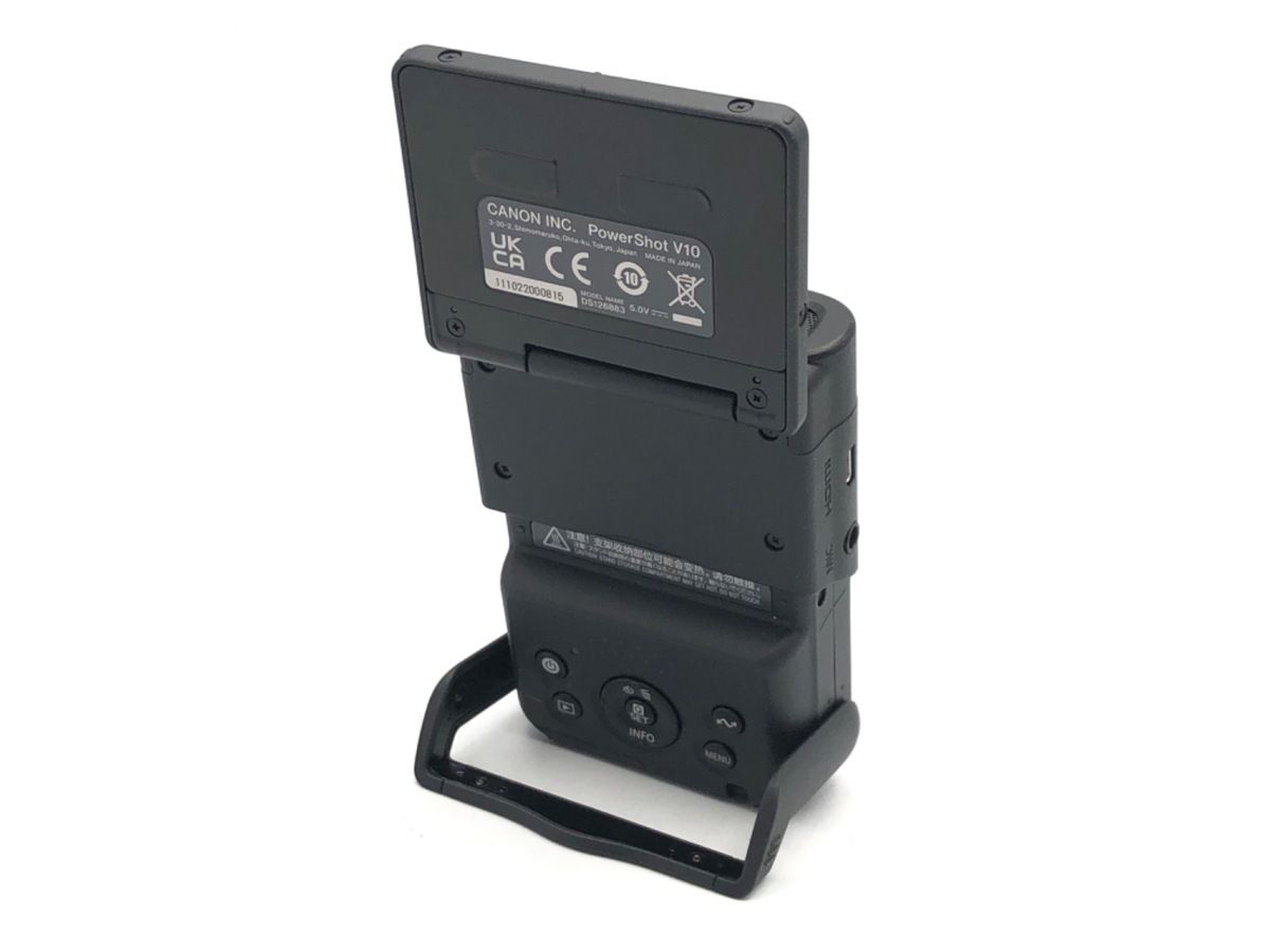 中古：A(美品)】キヤノン PowerShot V10 ブラック | 2449990033052
