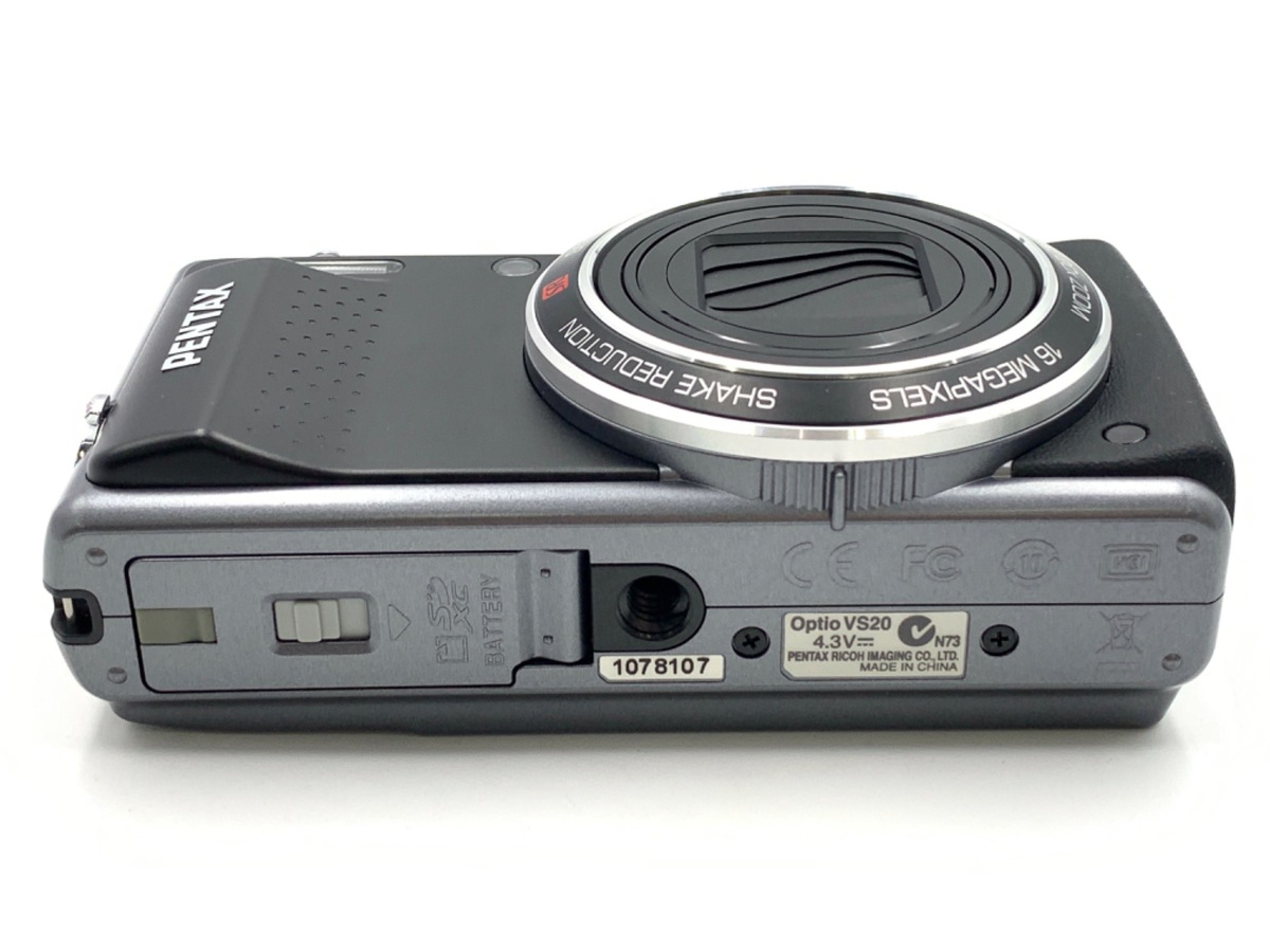 中古：A(美品)】ペンタックス Optio VS20 ノーブルブラック