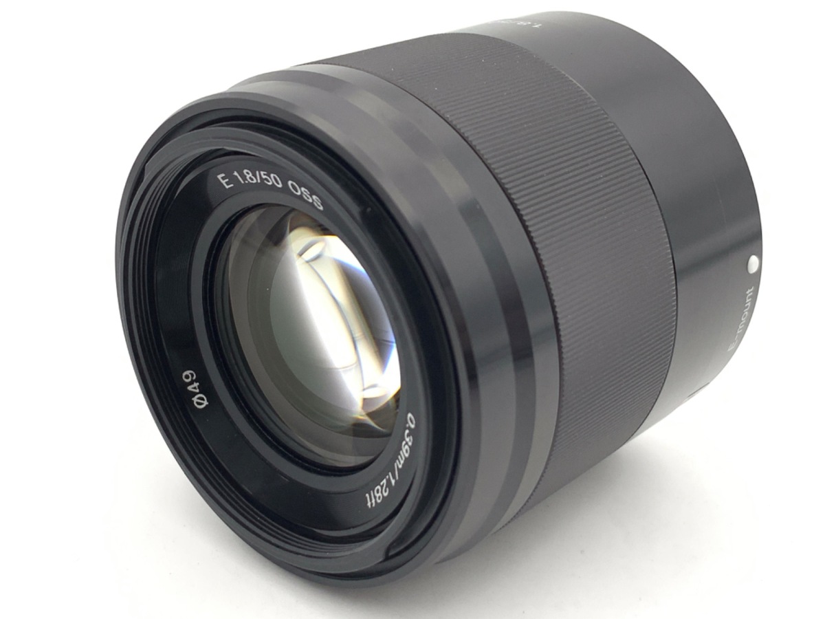 中古：A(美品)】ソニー E 50mm F1.8 OSS [SEL50F18B] ブラック