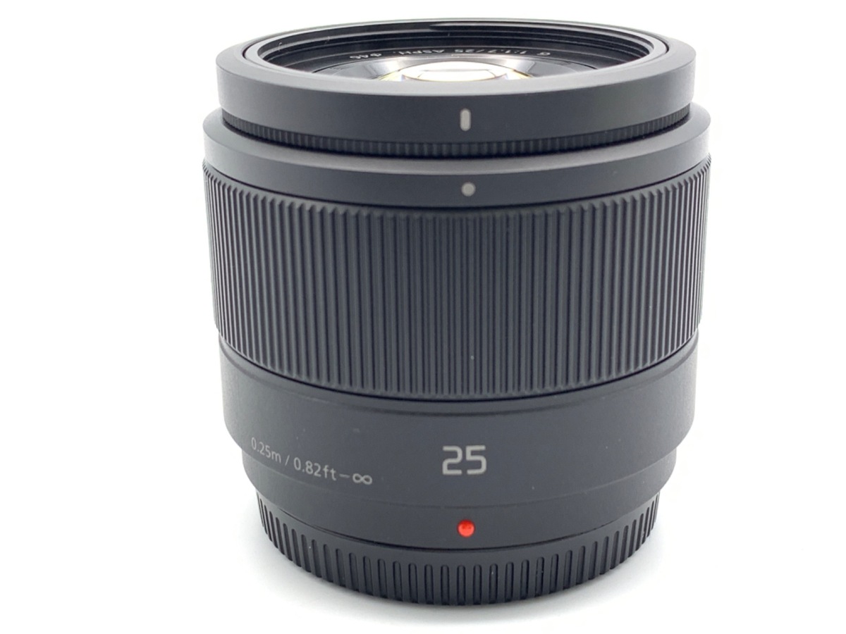 LUMIX G 25mm/F1.7 ASPH. H-H025-K [ブラック] 中古価格比較 - 価格.com