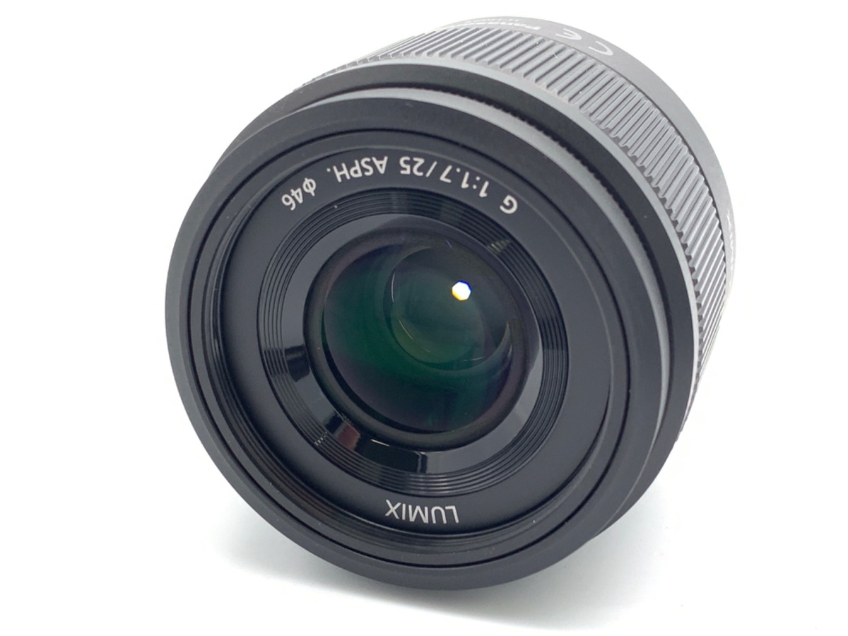 �p�i�\�j�b�N LUMIX G 25mm F1.7 ASPH. [H-H025K] �u���b�N