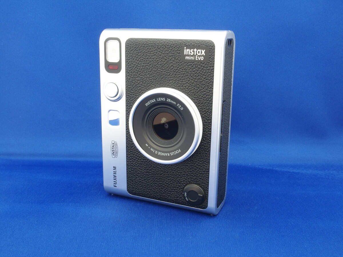 中古】フジフイルム インスタントカメラ instax mini Evo 「チェキ