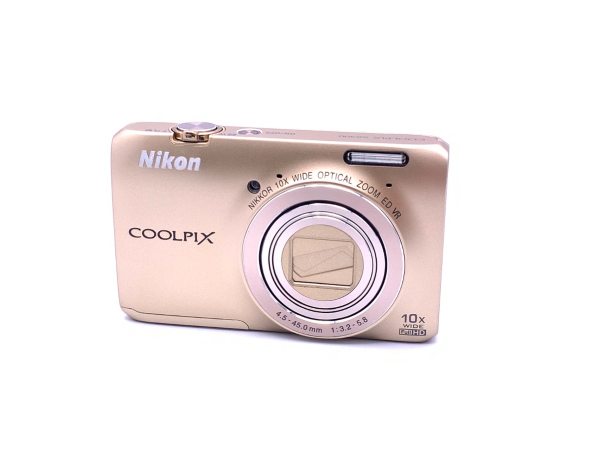 中古：B(並品)】ニコン COOLPIX S6300 エレガントゴールド