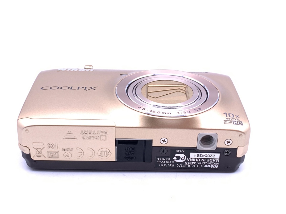 中古：B(並品)】ニコン COOLPIX S6300 エレガントゴールド | 2471590010393