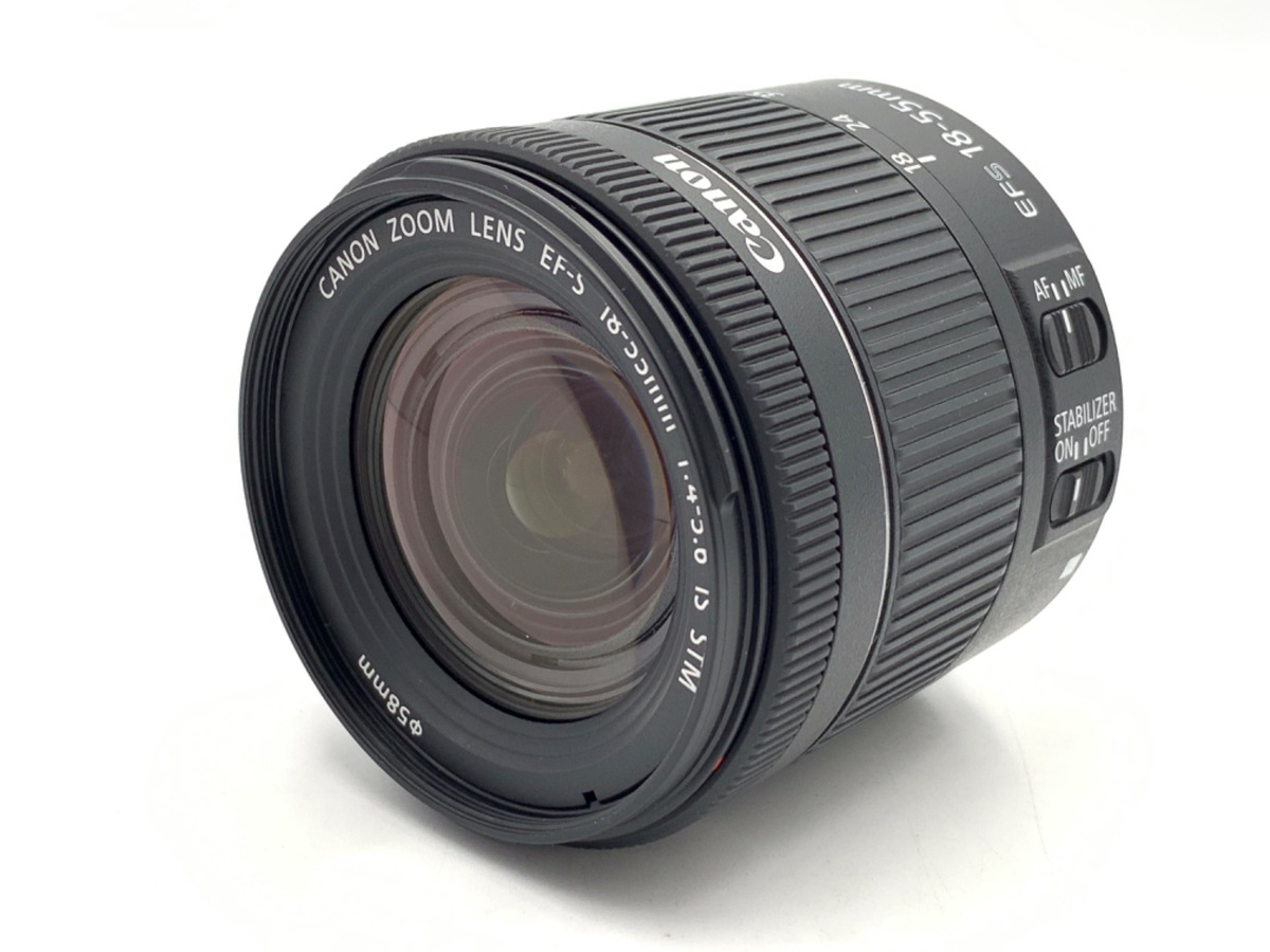 【中古】キヤノン EF-S18-55mm F4-5.6 IS STM